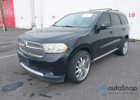 2012 Dodge Durango Crew z USA, uszkodzony, nr VIN 1C4RDHDG5CC158533